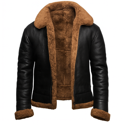 JAN | Herren Aviator Lederjacke