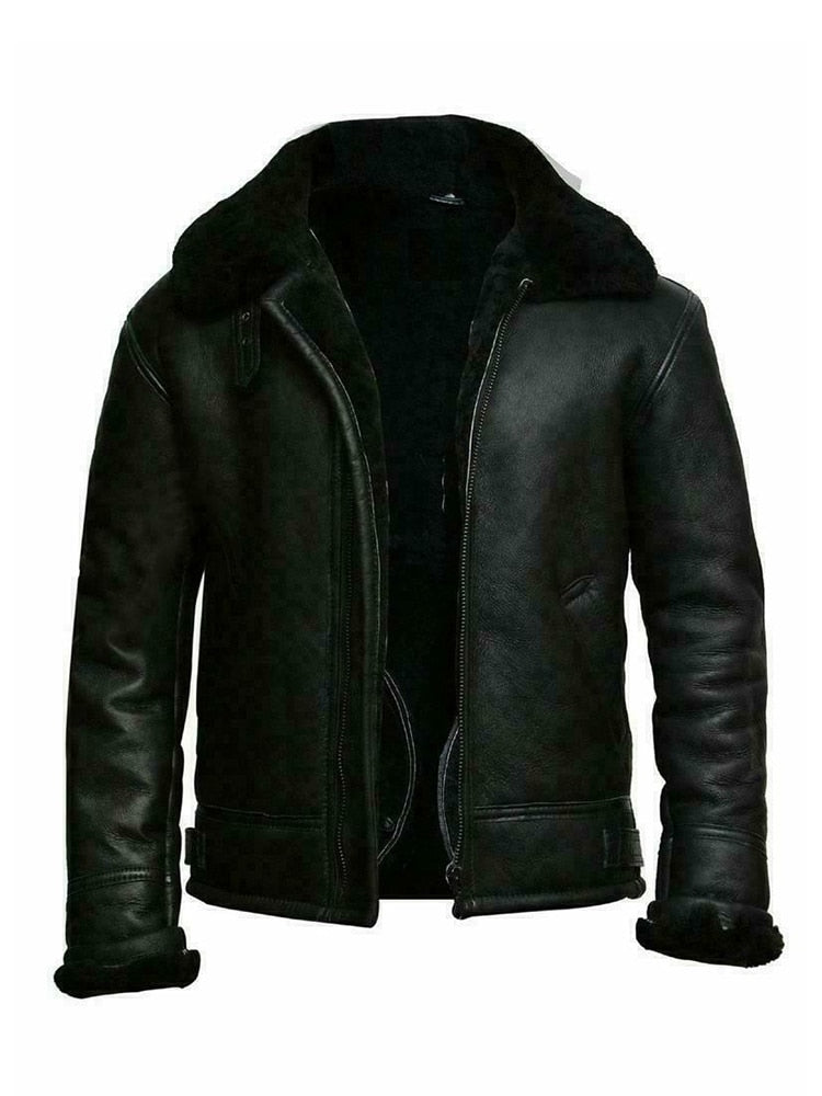 JAN | Herren Aviator Lederjacke