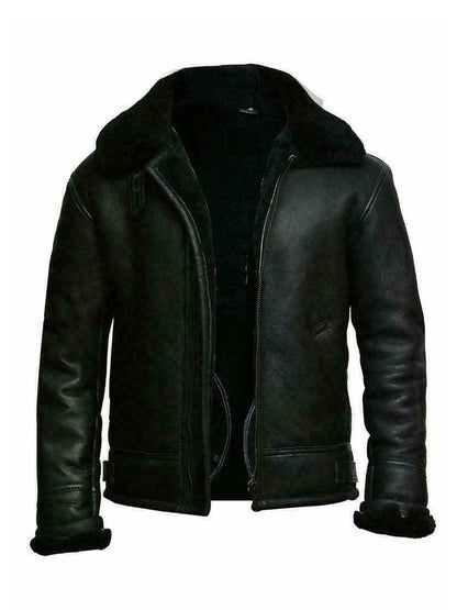 JAN | Herren Aviator Lederjacke